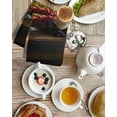 thumbnail image 4 of Country Kitchen Dish Towels for Drying Dishes Set of 3, Grapes Casks Wine Farmhouse Waffle Weave Microfiber Terry Hand Tea Bathroom Towels Quick Dry & Absorbent Towel 15.7x23.6, 4 of 7