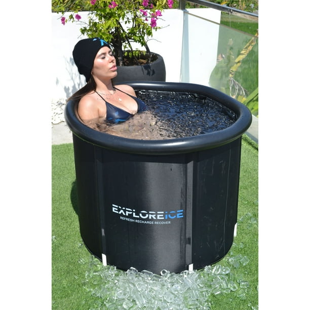 Explore Ice Bath Pro Max Extra Large Athlete Cold Plunge Bath Tub