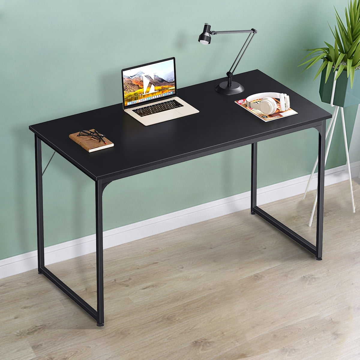 Computer Desk 43in Modern Sturdy Office Desk PC Laptop Notebook Study