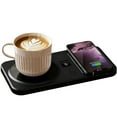 thumbnail image 6 of Mug Warmer With 15W Wireless Charging Keep Beverages Warm On Desk Ideal As Women Gift, 6 of 8
