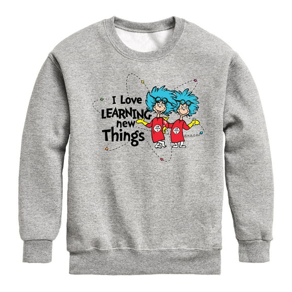 The Cat in the Hat - I Love Learning Things - Kids Crew Fleece