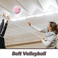 thumbnail image 3 of IDEANATEGRATE Volleyball De PVC Rosa Con Grip Antideslizante Ideal Para Partidos Y En, 3 of 8