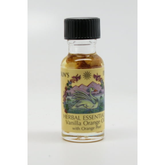 Suns Eye Vanilla Orange Herbal Fragrance Oil - 1/2 Ounce Bottle