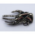 thumbnail image 1 of Hebilla de Cinturón con Calavera CHAO Mano de Esqueleto, 1 of 4