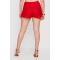 thumbnail image 4 of Women's Metallic Starfish Chain Detail Crochet Shorts, 4 of 4