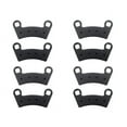 thumbnail image 2 of KMG Front + Rear Brake Pads Compatible with 2009-2011 Polaris 850 XP EPS Sportsman - Non-Metallic Organic NAO Brake Pads Set, 2 of 4