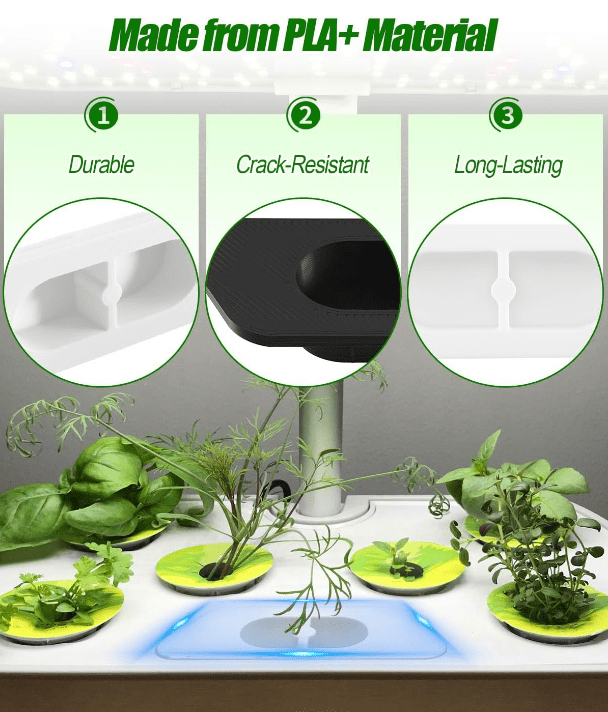 Water Fill Cap Compatible with AeroGarden Harvest, Durable Reusable Refill Cap Replacement for Indoor Hydroponic System