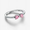 thumbnail image 3 of Pandora Anillo con Lazo Rosa Brillante 193510C01 con Caja de obsequio (5), 3 of 5