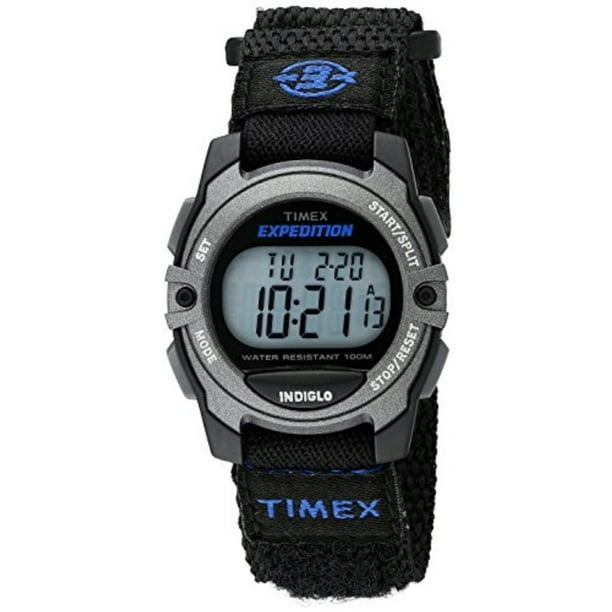 how to set time and date on timex expedition digital watch