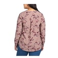 thumbnail image 2 of Hilary Radley Ladies' Long Sleeve Blouse 1640868 (Pink Floral, Medium), 2 of 2