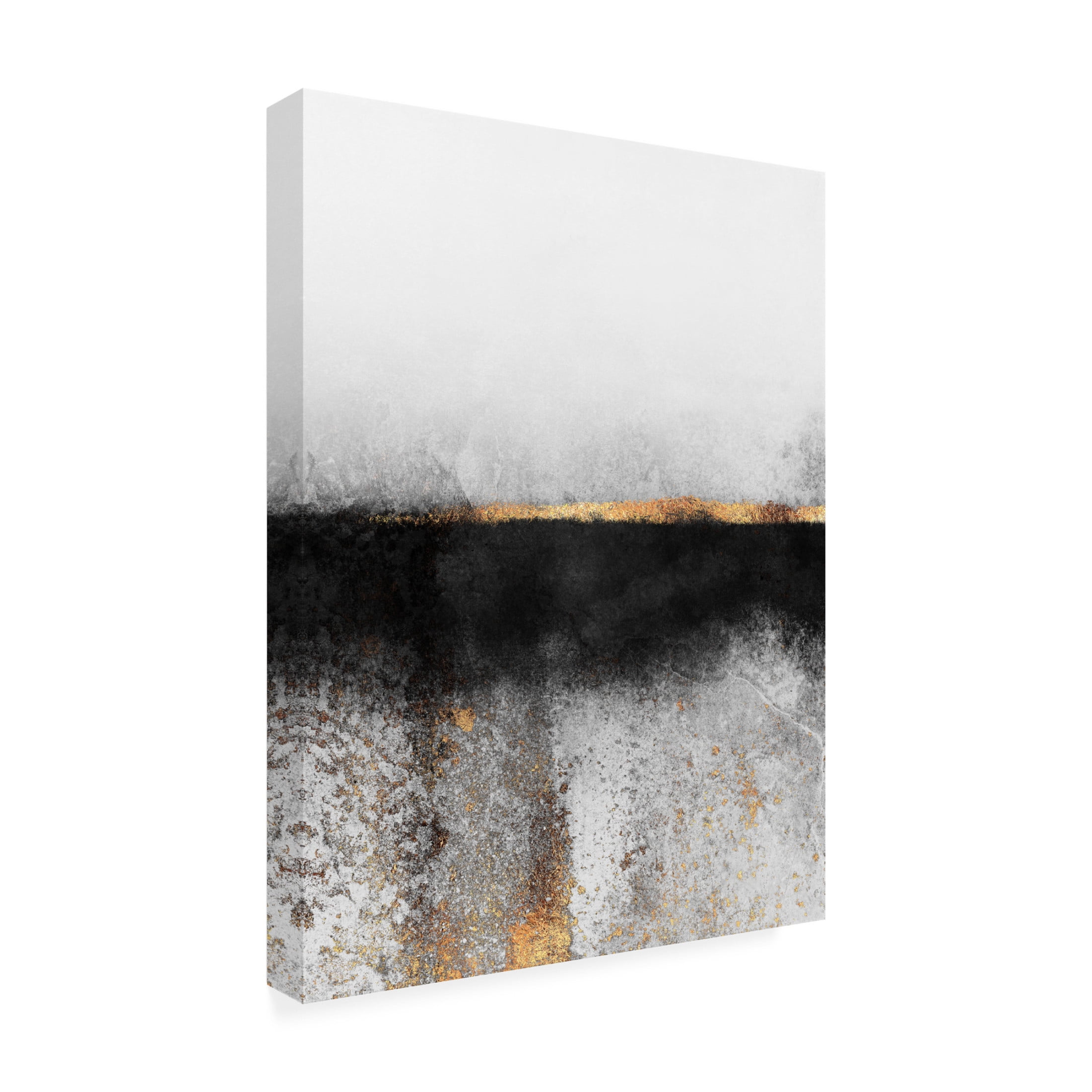 Trademark Fine Art Elisabeth Fredriksson Soot And Gold Canvas Wall Art
