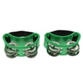 thumbnail image 2 of 1 percusión de pandereta de es doble para niños Verde shamjiam Pie Pandereta, 2 of 9