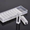 thumbnail image 4 of Glass Cuvette Liquid Sample Cell Light Path 5mm-50mm Absorption Cells 3.5ml Use For Spectrophotometer Frit Sintering Technology, 4 of 7