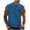 Blue, variant on Bpyeka Men's Stand Collar Partial Button Sleeveless Henley Tank Tops, Palm Tree Graphic Casual Athletic Shirts for Running Workout & Summer Daily Wear, S-3XL