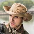 thumbnail image 2 of Unisex UV Protection Bucket Hat Hunting Fishing Outdoor Fisherman Cap, 2 of 6