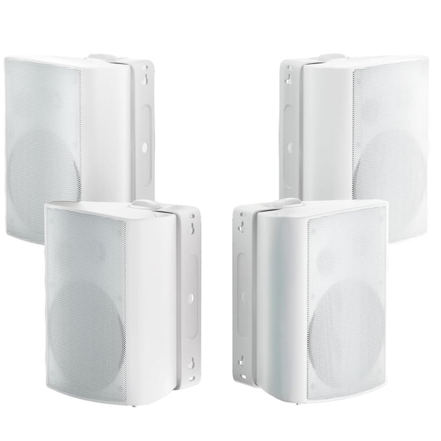 Altavoces Herdio para exteriores Herdio, 800 W, Bluetooth, impermeables, 6.5 pulgadas, 2 pares