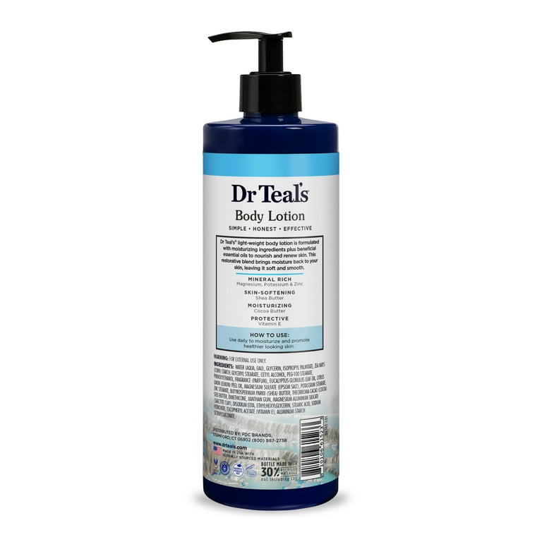 Dr Teal's Body Lotion, Restorative Minerals with Magnesium
