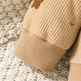 thumbnail image 5 of Odeerbi 6M-2Y Toddler Boys Girls Cotton Outfits Bear Print Long Sleeve Sweatshirt Jogger Pants Two-piece Set Casual Loungewear Toddler Boys Girls Clothes, 5 of 8
