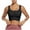 Black, variant on Women's High-Impact Sports Bra with Non-Wire Chest Stabilizers, Yoga Bra for Running Gym & Workouts