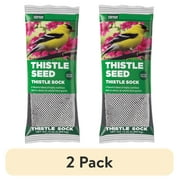 (2 pack) New Fine Nylon Feeder Sock with Natural Fresh Thistle Seeds for Wild Birds, 13 oz (0.369 kg) -1 Pack