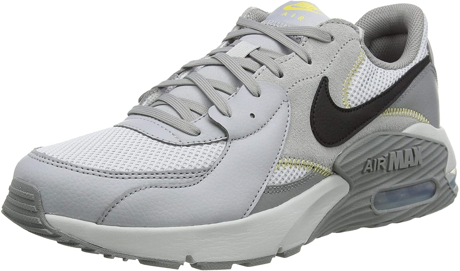 Nike Mens Air Max Excee Running Shoes, Particle Grey/Black, 10 D(M) US