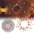 thumbnail image 1 of Couronne pour Porte d'Entrée Toute l'Année, Utilisation Intérieure et Extérieure avec Verdure Réaliste et Design Complet pour Entrée de Maison, 1 of 6
