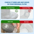 thumbnail image 3 of 4 Pack Replacement Filter Compatible with Black & Decker Power Tools VF110 Dustbuster Cordless Vacuum CHV1410L CHV9610 CHV1210 CHV1510 CHV1410 CHV1410B BDH2000L Part 90558113-01, 3 of 9