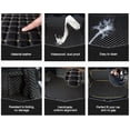 thumbnail image 4 of Custom Fit Trunk Floor Mat Compatible with Lexus RX300 RX330 RX350 RX400H RX450H 2009-2015 All-weather Cargo Liner Dog Cover Protector(Black with Black Stitching), 4 of 4