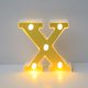 thumbnail image 1 of 1 pieza de luz decorativa en forma de letra, propuesta de propuesta, luces de cumpleaños, decoraciones festivas para fiestas, luces navideñas para exteriores, decoración de árboles de Navidad, decorac, 1 of 4