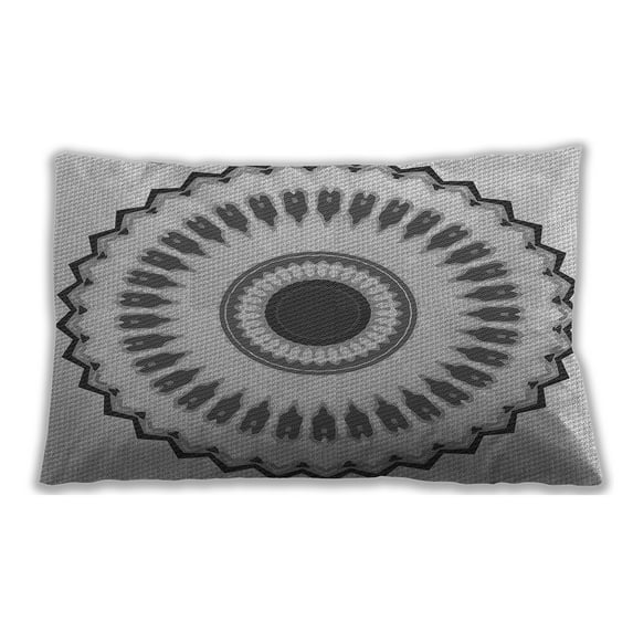 Ahgly Company Indoor Rectangular Contemporary Lumbar Throw Pillow, 13 inch by 19 inch