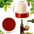 thumbnail image 3 of SXcggal 24PCS T Shaped Stopper Cork Stopper Bottle Stoppers Reusable Bottle Stopper Sealing Plug Bottle Cap For Beer Bottles Healthy Unbreakable Multitaskig Cookware, 3 of 6