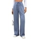 thumbnail image 2 of Pantalones Deportivos Casuales para Mujer, de Pierna , Holgados, con Cordón Ajustable, Cintura Alta, Elásticos y Bolsillos. Azul S, 2 of 9