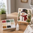 thumbnail image 4 of Christmas Sea Glass Mosaic Art Kit, DIY Sea Glass Art Kits for Adults, Multiple Designs Handmade Mosaic Art Kits for Tabletop, Home, 4 of 6