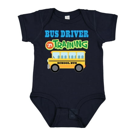 

Inktastic Bus Driver in Training Gift Baby Boy or Baby Girl Bodysuit