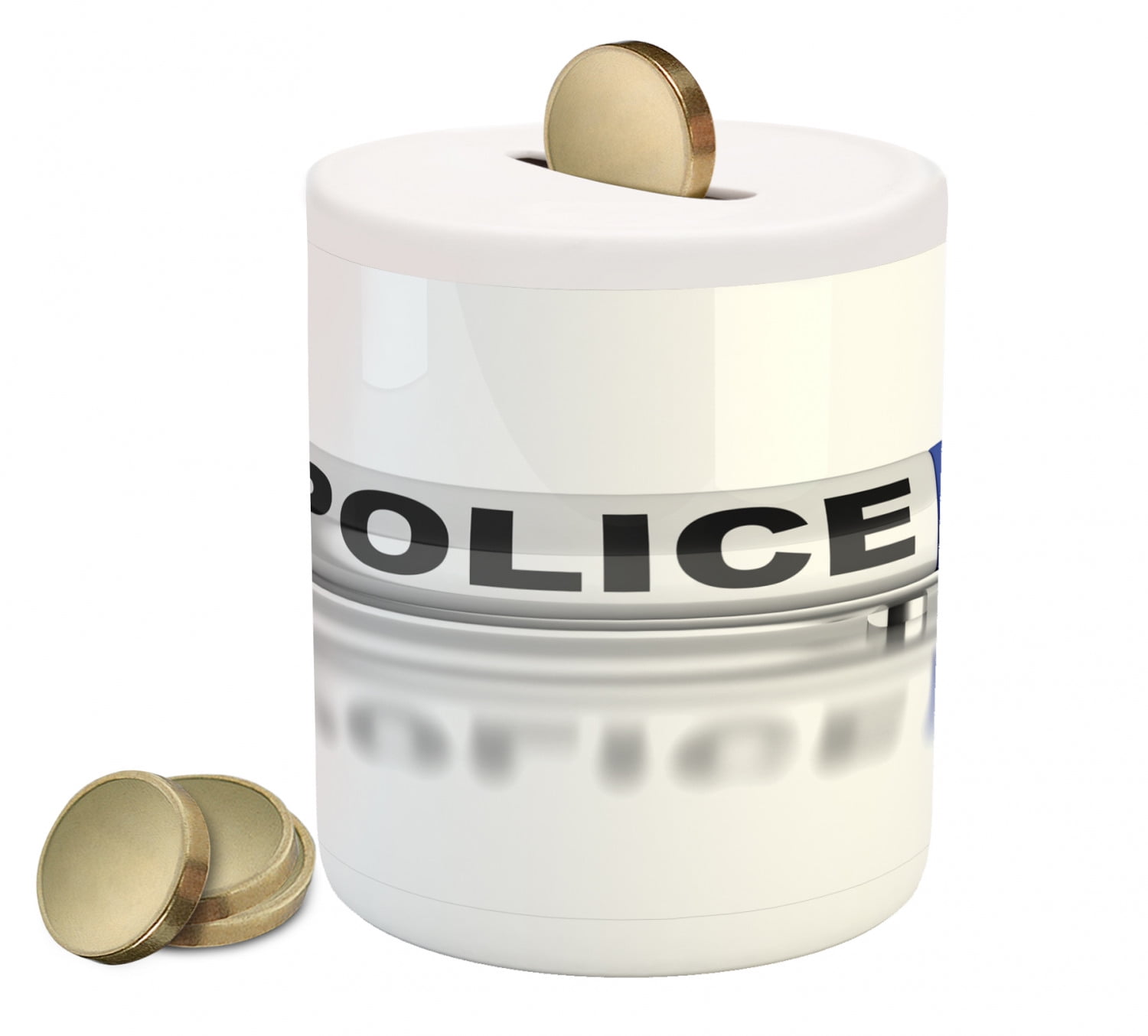 Police Box Ceramic Money Box 