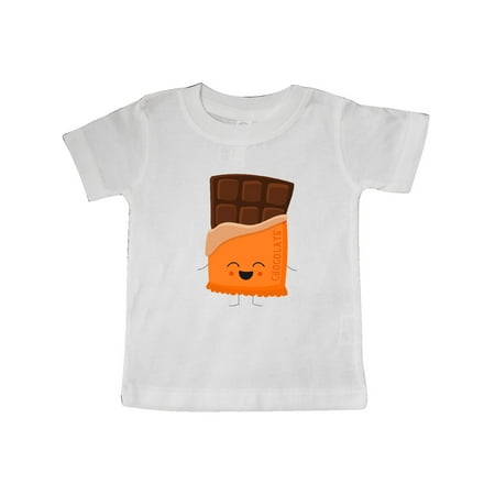 

Inktastic Chocolate Candy Bar Costume Gift Baby Boy or Baby Girl T-Shirt