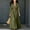 Army Green, variant on Fall Dress Long Sleeve Collared Elegant Dresses for Women Button Down Relaxed Fit Casual Dresses for Wedding Guest