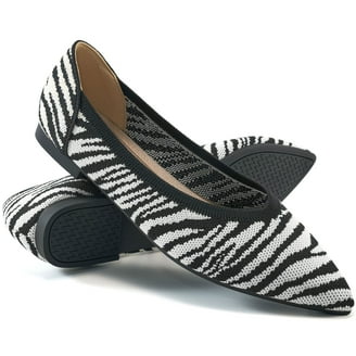 Ecetana Womens Breathable Leather Mules, Dressy Flats, Backless