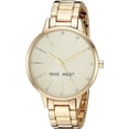 thumbnail image 1 of Reloj de mujer dorado detalles en vidrio caja de 36mm, 1 of 4