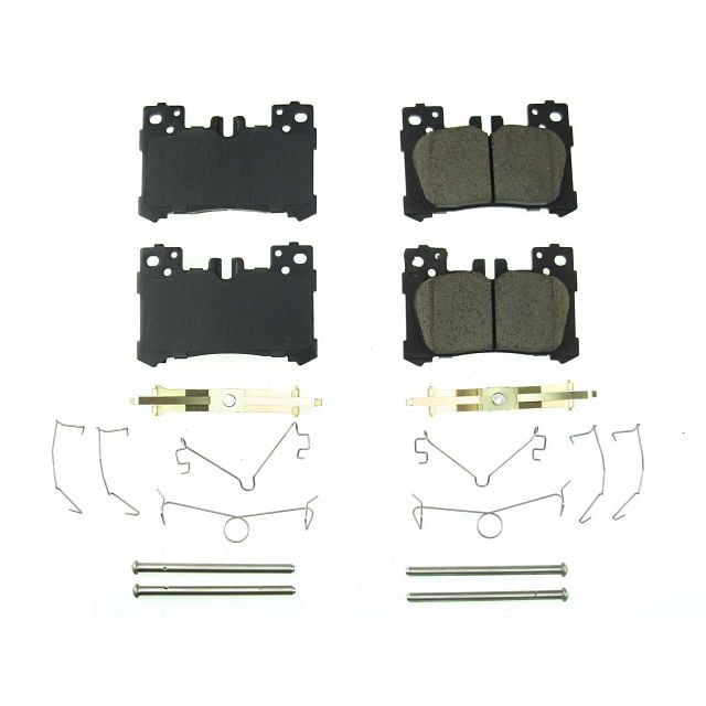Power Stop Rear Z17 Evolution Ceramic Brake Pads with Hardware 17-2063
