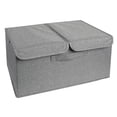 thumbnail image 1 of Collapsible Linen Storage Bins With Handles Storage Containers for Home Office Closet Clothes, 1 of 2