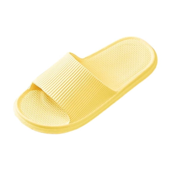 ShiShine Women And Men Cushioned Slide Soft Sole Textured Non-Slip Slippers Casual Lightweight Slides Shower House Indoor