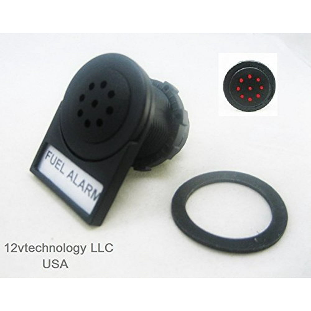 Labeled Buzzer Vibrating Electromechanical 80db. Beep Signal Alarm