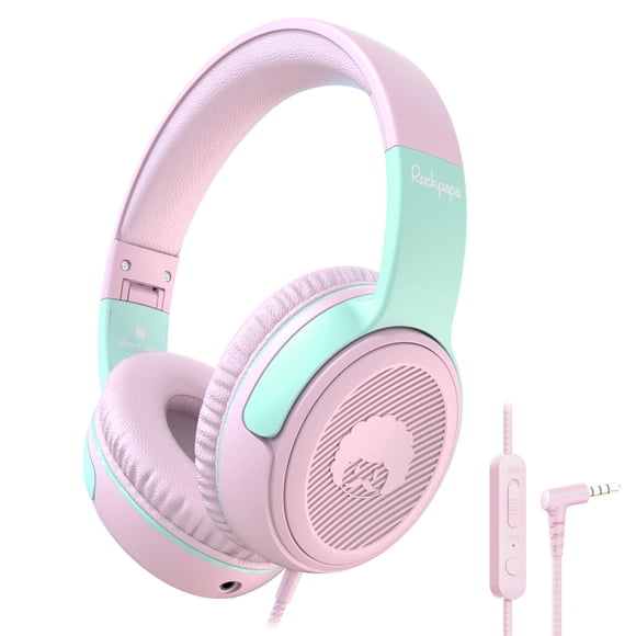 Auriculares infantiles con micrófono y compartimento - rockpapa