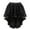 Black, variant on IROINNID Women's Skirt Punk Mesh Skirt Cosplay Retro Gothic Pirate Dance Skirts Show Girl Outfits Short Elastic Waist Short Solid Color Skirt
