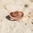 thumbnail image 2 of Solid Copper Band Ring 6mm Sizes 6-12 Made in the USA, 2 of 2