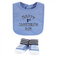 thumbnail image 3 of Hudson Baby Infant Boy Cotton Bib and Sock Set, Boy Mothers Fathers Day, One Size, 3 of 5