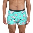 thumbnail image 1 of Fotbe Seashell And Starfish Calzoncillos Tipo Boxer con Bolsa de Soporte Total para Hombre, X-Temp Fresco, Transpirable y de Secado Rápido-Medium, 1 of 5