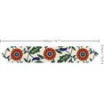 thumbnail image 3 of Table Runner Floral Ethnic Ornament Washable Table Cloth Runner for Holiday Home Wedding Table Top Decoration 13x70 Inches, 3 of 3