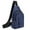 🍒 Blue_Hot#3384, variant on Crossbody Backpack With Headphone Hole Multi Pocket Sling Bag for Hiking Travel and Daily Use